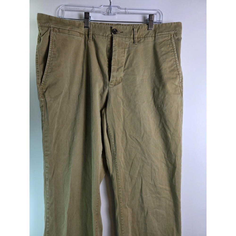 Goodfellow & Co Every Wear Chino Mens 36x34 Khaki Tan Straight Leg Pants - Picture 10 of 12
